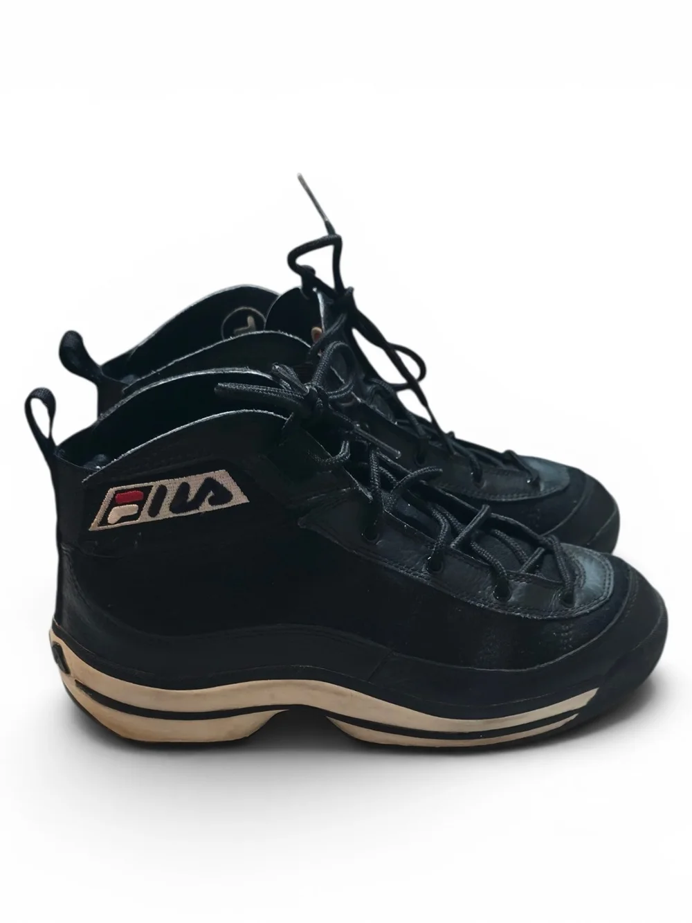 FILA Men’s Black Low-Top Athletic Sneakers